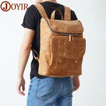 JOYIR Men Backpacks Genuine Leather Men's Travel Bag Fashion Man Backpack Leather Business Bag Male 14 JOYIR Men Backpacks Genuine Leather Men's Travel Bag Fashion Man Backpack Leather Business Bag Male 14