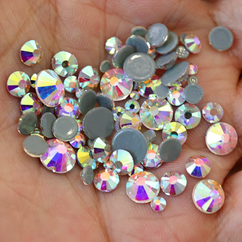 Стразы с горячей фиксацией SS16 SS20 1440 шт.|iron-on stone|hotfix crystalshot fix rhinestone |