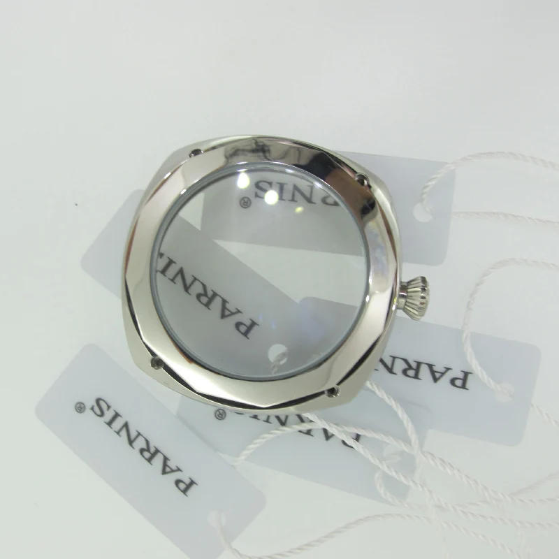 Корпус для часов UNITAS ETA 6497 6498 ST3600 3620 45 мм полированный квадратный из нержавеющей