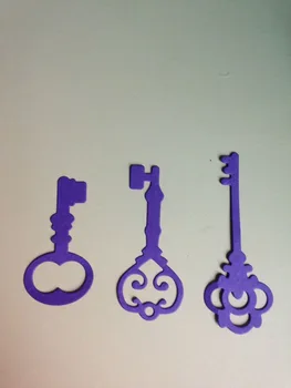 

Round Lace Dies DIY Scrapbook Dies Cut Stencils Decorative Metal Crafts Die Cutting Embossing File Metal Dies Key Lock DM-873