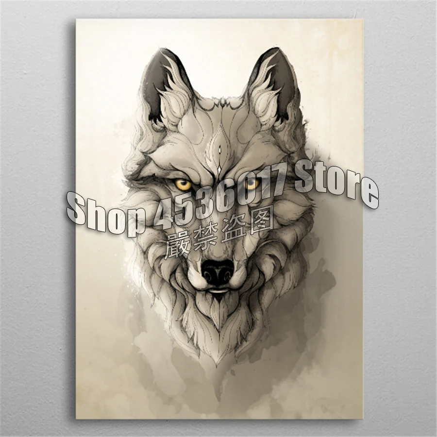 

Wolf 5d Diy Diamond Painting Cross Stitch Wild Animals Diamond Embroidery Full Square Diamond Mosaic Rhinestone Gifts Handmade