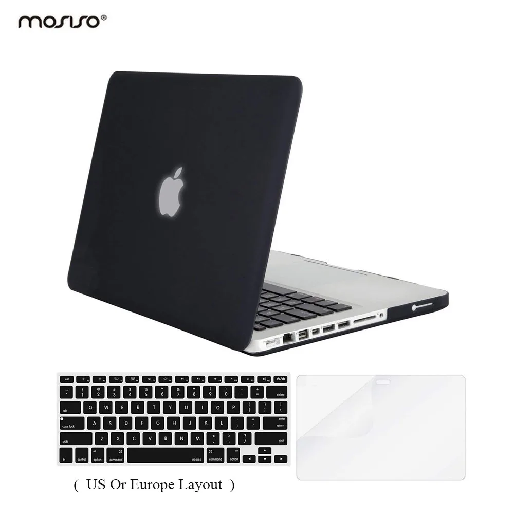 MOSISO защитный чехол для ноутбука для Macbook Pro 13 Чехол A1278 2009-2012 года аксессуары для ноутбука пластиковый жесткий корпус+ крышка для клавиатуры