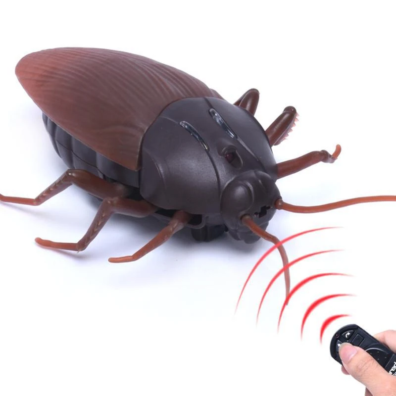 

Funny Simulation Infrared Remote Control Prank Insect RC Cockroach Gag Toy for Joke Trick Bugs Little Animal Spider Scorpion Bee