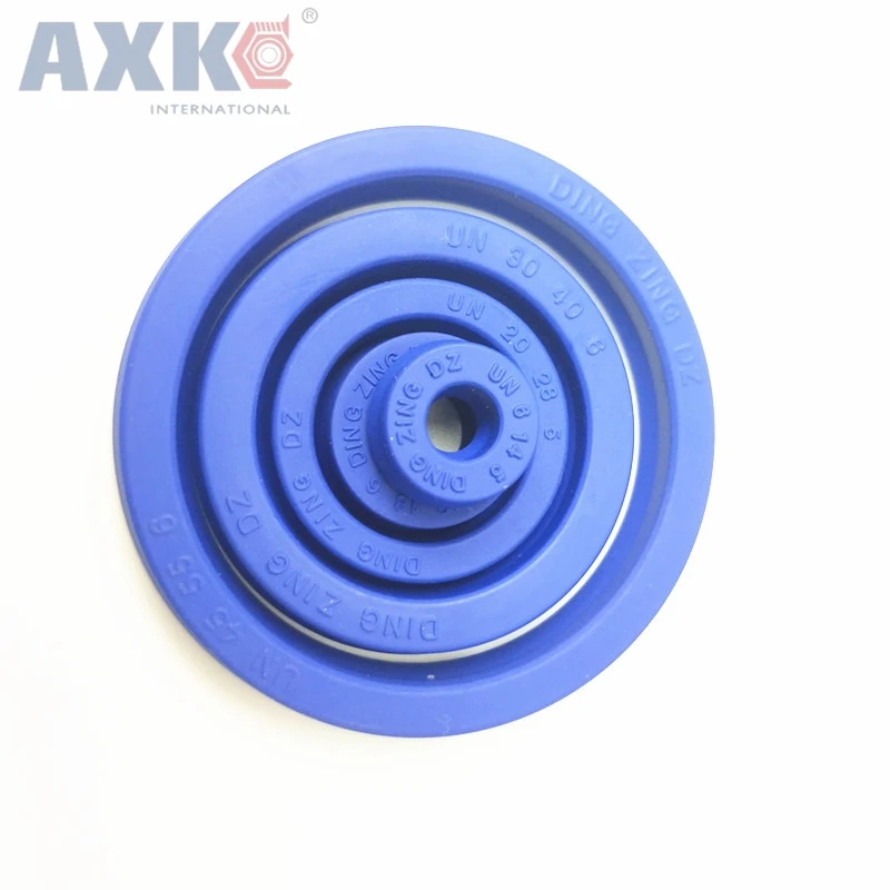 

AXK IUH 65X78X10 NBR RUBBER GASKET / UN 25X33X5.7 / UR 55X66X7.3 PU U Cup seal Hydraulic seal Polyurethane (PU) U Ring