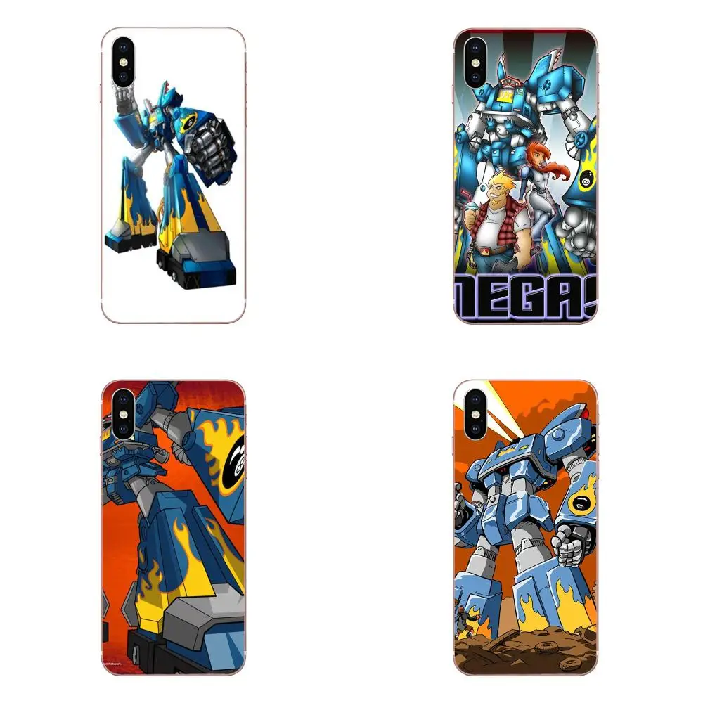 Винтажный мультипликационный Megas Xlr для Galaxy Grand A3 A5 A7 A8 A9 A9S On5 On7 Plus Pro Star 2015 2016 2017 2018