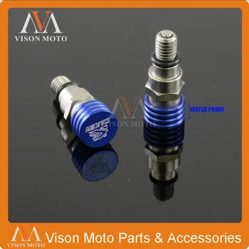 M5 0.8MM Blue Fork Air Bleeder Relief Valve For Yamaha YZ85 125 YZ250 YZ250F YZ450F WR250F WR450F Dirt Bike Motorcycle Motocross