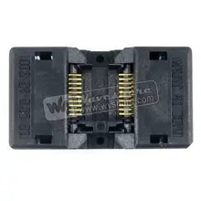 SSOP20 TSSOP20 OTS-20(24)-0,65-01 Enplas IC Тесты burn-в гнездо адаптера Программирование 0,65 мм Шаг 4,4 мм Ширина