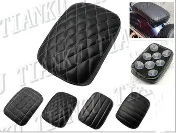 

Motorcycle Leather Passenger Rear Seat Pad For Kawasaki Vulcan Classic VN 400 VN500 VN800 VN 900 1200 1500 1600 2000 Chopper