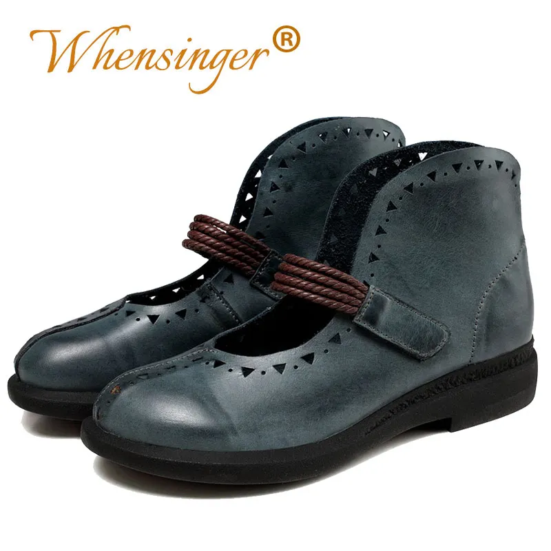 Whensinger Brand Designer High Top Women High End Genuine Polish