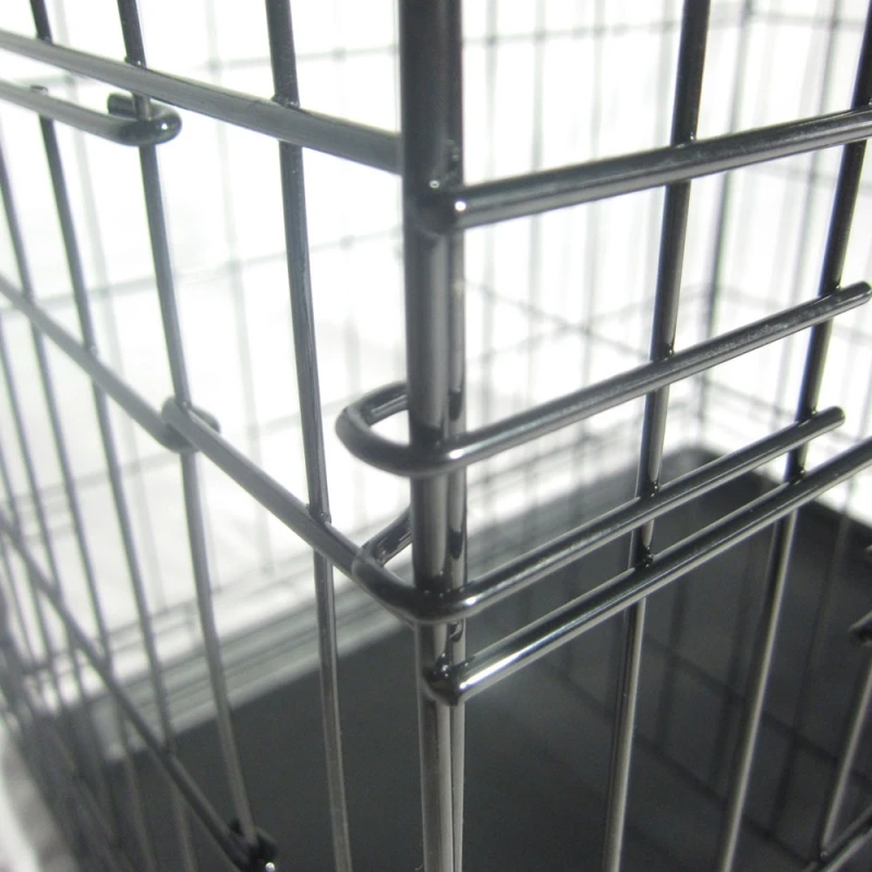 24-Pet-Kennel-Cat-Dog-Folding-Steel-Crate-Animal-Playpen-Wire-Metal_6_800x800