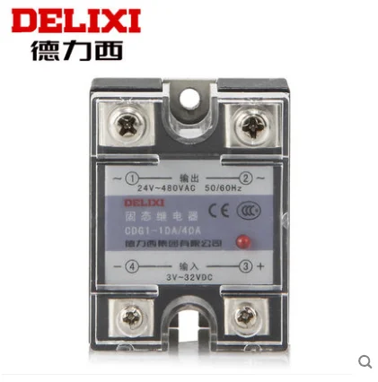 

DELIXI SSR Mini Solid State Relay CDG1-1DA 1DD 1AA