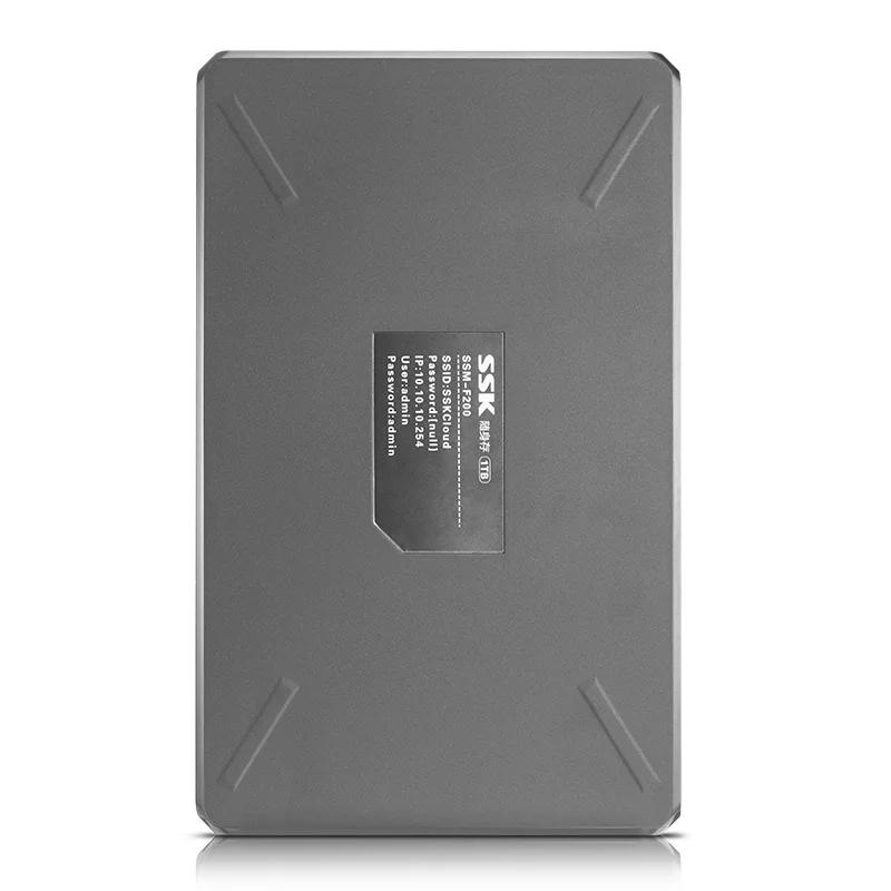  Disco duro externo inalámbrico SSK Cloud SSM-F200 1TB de alta capacidad inalámbrico WIFI memoria in