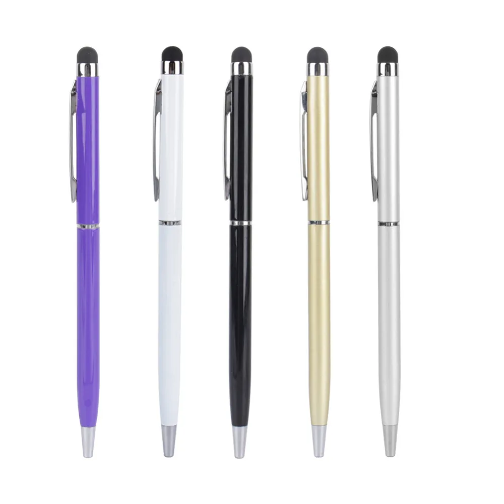 

0.7MM Refill 2 in 1 Capacitive Touch Screen universal Stylus Ball Point Pen for Touch Screen