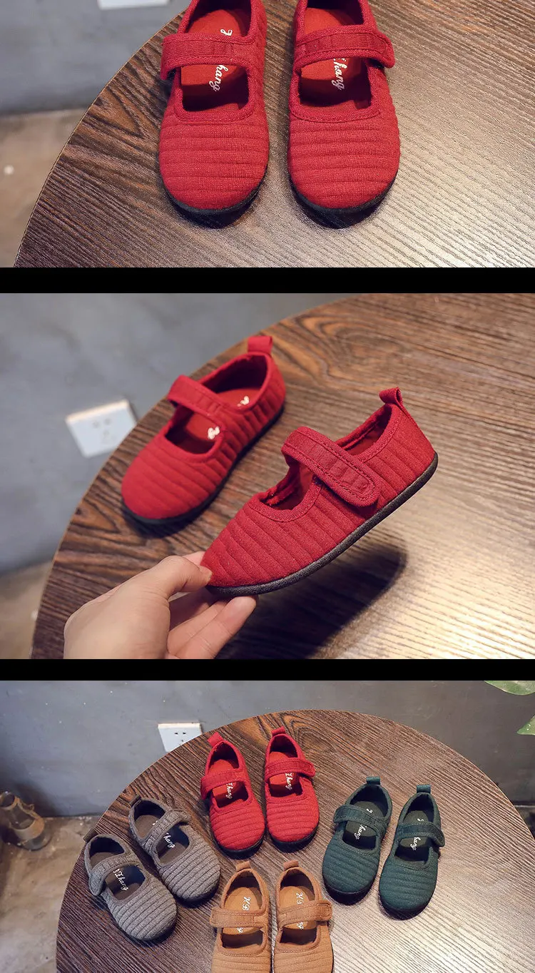 Kids Cotton Casual Boat Shoes Summer Baby Boys Girls Spring Autumn Comfortable Light Weight Soft Sole Anti-slippery Flat Shoes  (6)