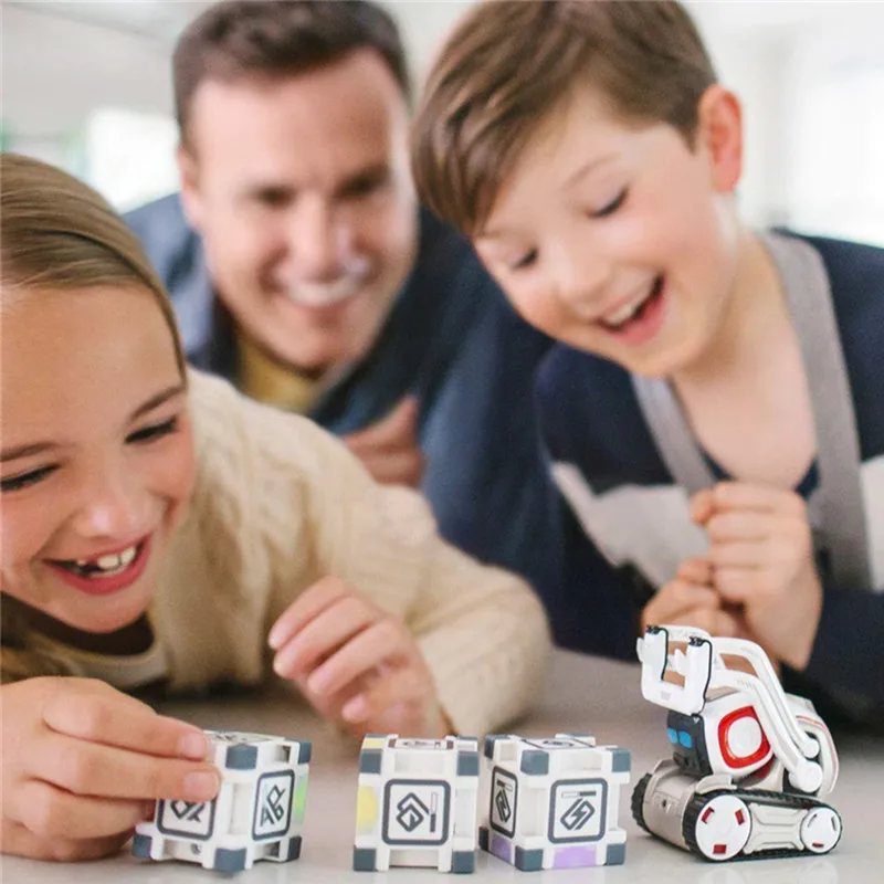 Juguetes de inteligencia Artificial, Robot para niños chicos, regalo de cumpleaños, Interacción de voz inteligente, juguetes para educación temprana familiar - 2