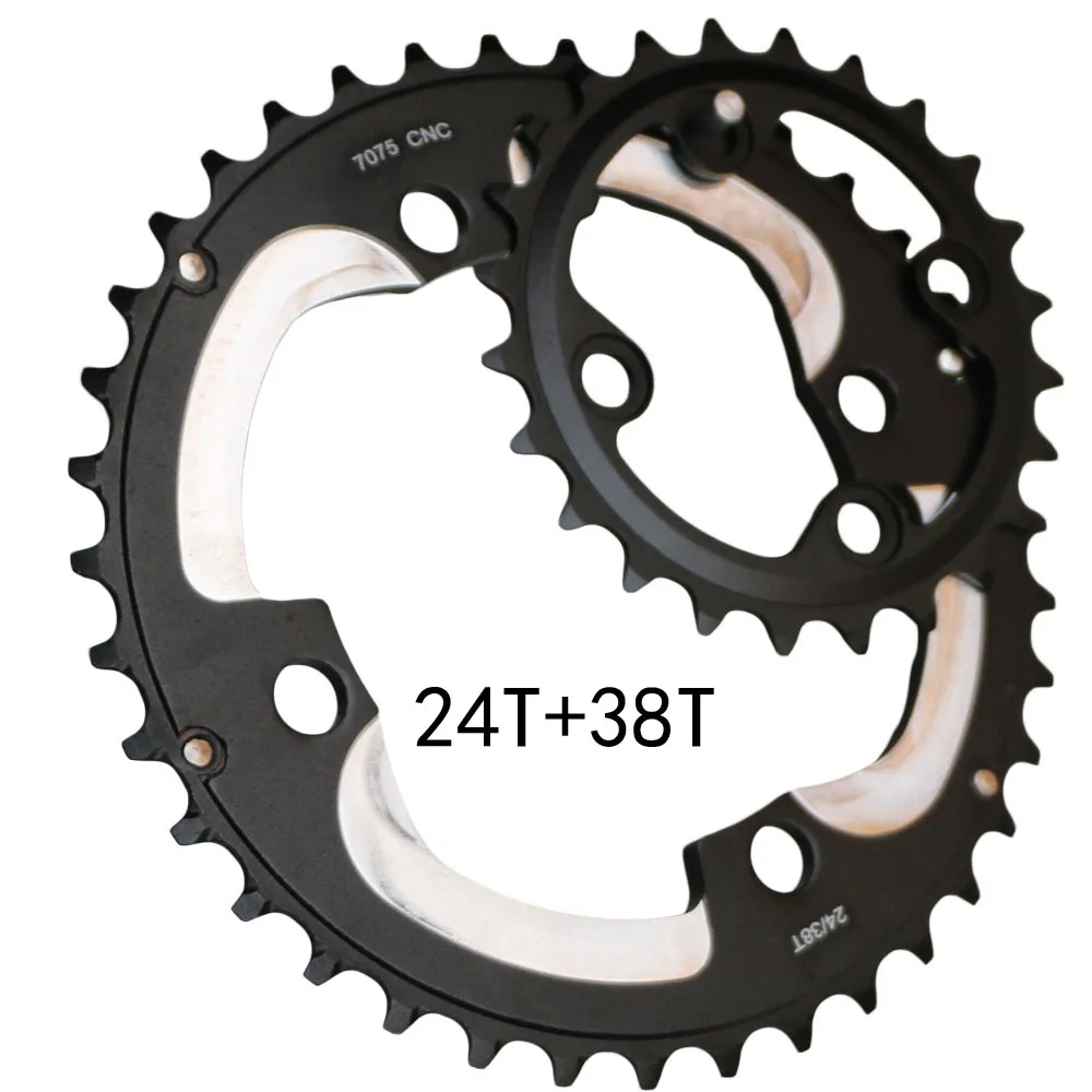 22 T/24 T/32 T/42 T/44 T для Shimano MTB велосипедный шатун модифицированный 46T дорожный трек велосипедная цепь кольцо цепное кольцо зубной диск 60T складной велосипед