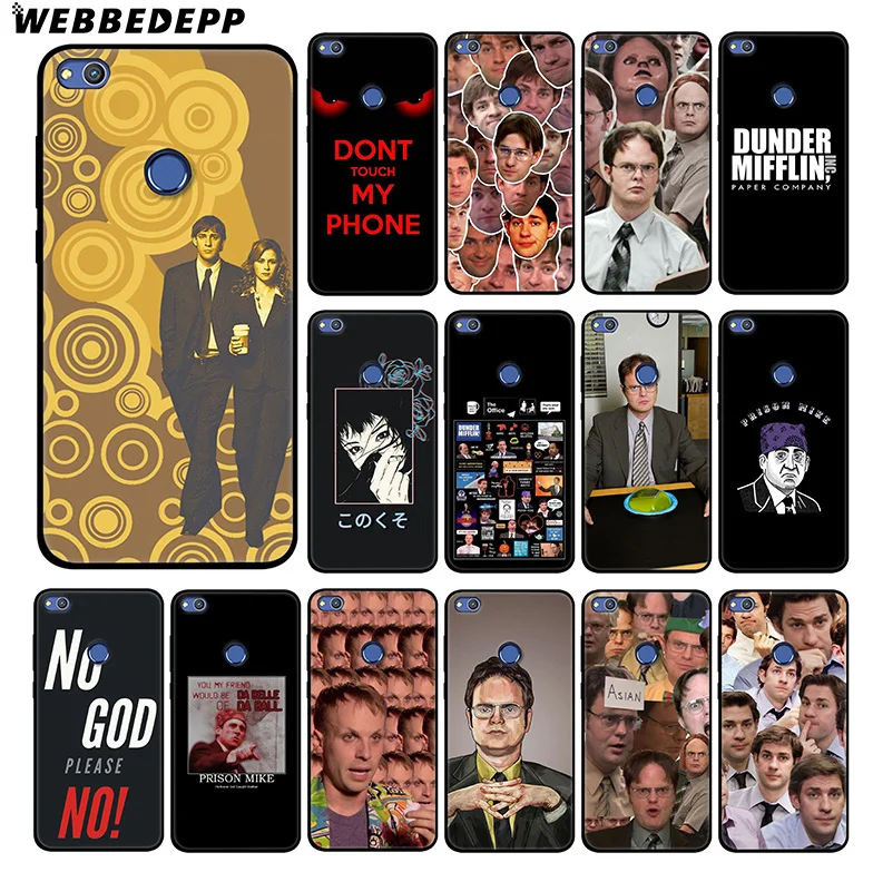 WEBBEDEPP офис ТВ-шоу Мягкий силиконовый чехол для Huawei Honor Mate 20 10 8X 8C 8 6A 7A 7X 7C Lite Pro TPU |