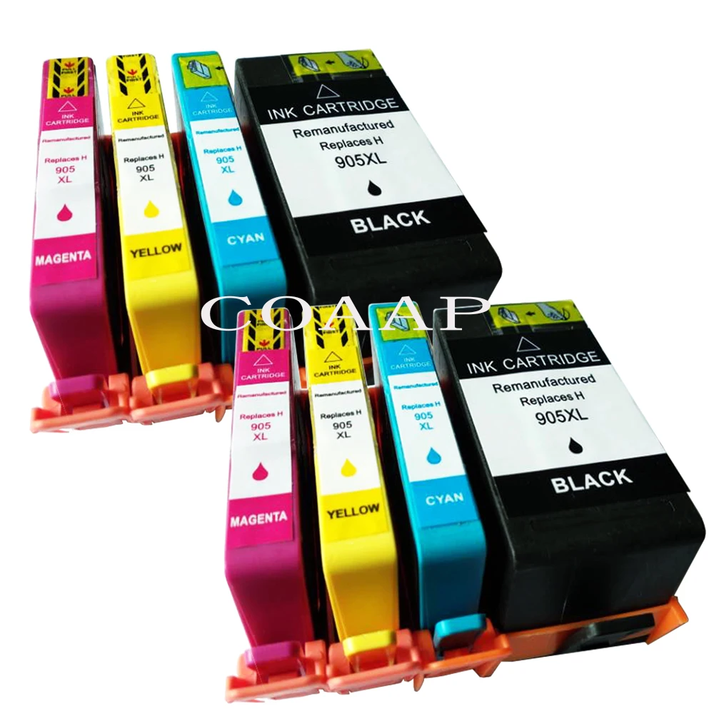 Картридж COAAP 905 905XL совместимый с HP чернильный картридж для OfficeJet 6950 6960 6970 6975