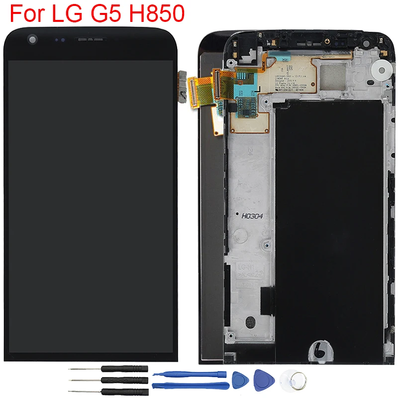 

Original LCD Replacement Screen For LG G5 LCD Display Frame Touch Screen Digitizer Assembly For LG G5 H850 H840 H860 F700 LCD