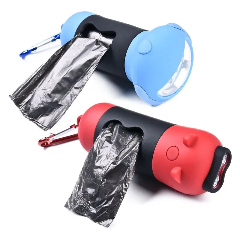 Pet Dog Bags Dispenser Dog Pet Poop Carrier Bag Garbage Bags Case For