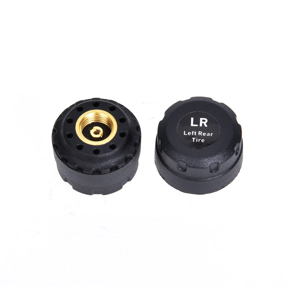 CARCHET Car Tire Pressure Alarm TPMS Tire Pressure Monitoring System 0-116PSI 0-8BAR Wireless 4 Sensor with Cigarette Lighter