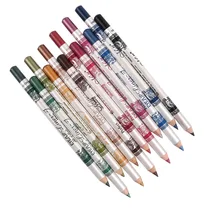 2 в 1 Профессиональная подводка для глаз тени для век Карандаш для губ стойкий водонепроницаемый 12 цветов наборы красоты для макияжа menow косметика