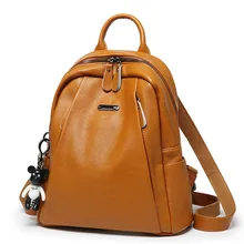 Роскошные Брендовые женские Наплечные школьные сумки для девочек-подростков, винтажная кожаная сумка с защитой от кражи, дорожная сумка через плечо