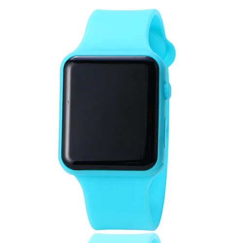 relogio feminino светодиодный цифровой браслет часы для мужчин женщин детские часы армейские военные спортивные наручные часы Saat Reloj mujer - Цвет: Blue