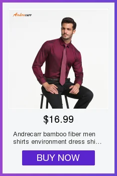 Andrecarr Черная Мужская рубашка благородный темперамент camisa social pure фланель Зима camisa slim fit рубашка мужская одежда 2017