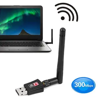 

150Mbps Mini USB Wifi Adapter 2dB WiFi Dongle Wi-fi Receiver Wireless Network Card 802.11b/n/g Antenna wi fi Ethernet