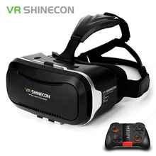 Original Shinecon VR Box 2.0 Google Cardboard Virtual Reality Smartphone Goggles vr Glasses Headset With Bluetooth Gamepad