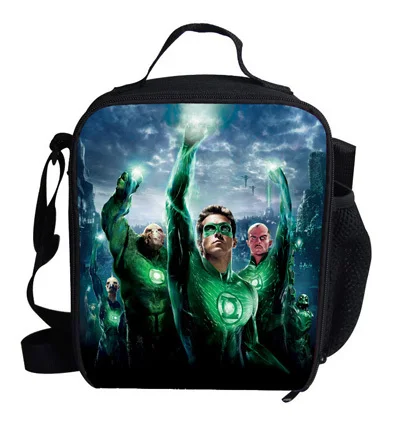 Модные детские Мультяшные сумки Супермен Герой Мстители 2 Халк сумка-холодильник Термосумка Изолированная для еды для детей школы - Цвет: ZDL305