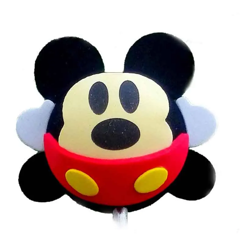 Black Mickey Head Beige Face Minnie Little Cute Adorable Cartoon Doll Antenna Balls EVA Aerial Toppers Decoration Roof Ornament - Название цвета: 03