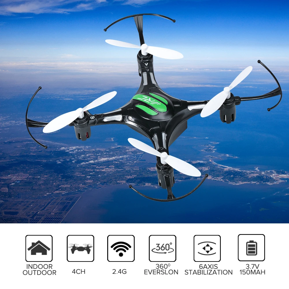 JJRC H8 мини Радиоуправляемый Дрон Безголовый режим 6 осевой гироскоп 2 4 ГГц 4CH RC