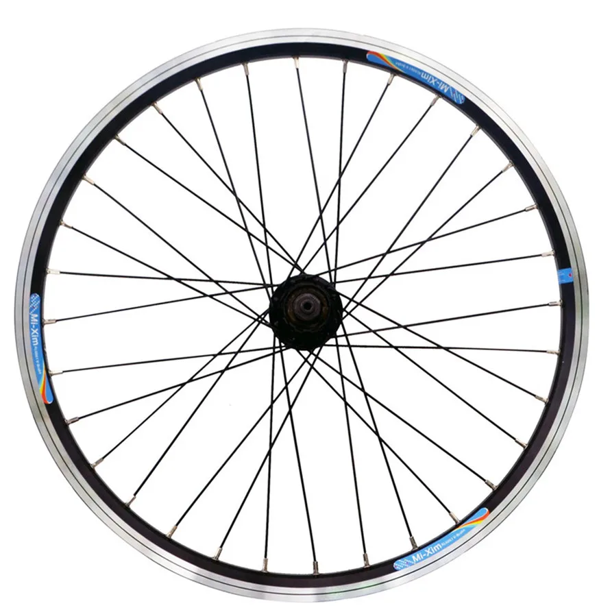 Sale 20 Inch Folding Bike Bicycle 406 V Brake Wheels Wheel Rim Group Front100 Rear130mm Cassette Wheelset 0