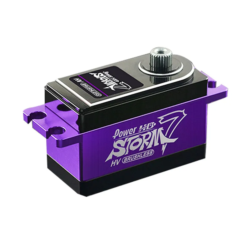 

High Quality Power HD STORM-7HV Floating Brushless Metal RC Car Servo For 1/10 RC Car Motor Spare Parts