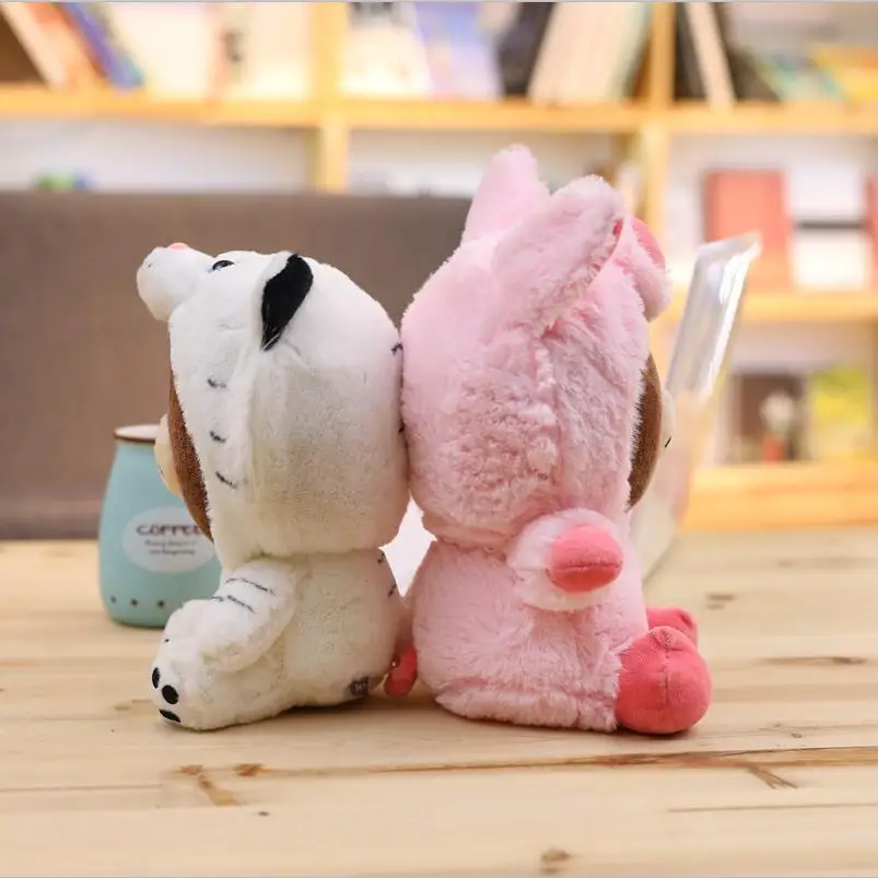 NRW 23cm~60cm Korean Dolls Giant Brown Bear Plush Dolls Dinosaur Tiger Dog Chick Plush Toy Giraffe Toys for children birthday