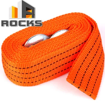 Emergency Trailer rope with Hooks Car Tow Cable Heavy Duty Towing Pull Rope Strap Hooks Van