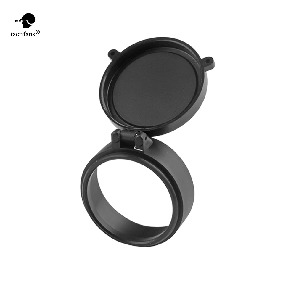 

25.5mm-69mm Caliber Rifle Scope Quick Flip Up Open Gun Lens Cover Protect Objective Cap Hunting Paintball Army Accessories