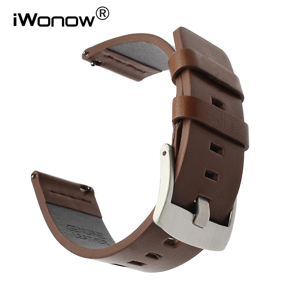 

Italian Oily Leather Watchband for Invicta Bulova Ernest Borel Quick Release Band Watch Strap Wrist Bracelet 18mm 20mm 22mm 24mm