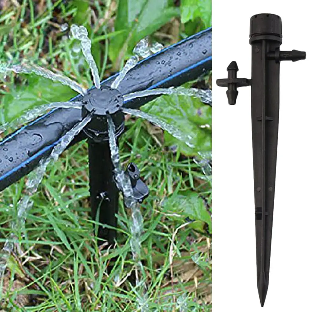 

10Pcs Micro Bubbler Drip Adjustable Farmland Irrigation Emitters Water Dripper Set