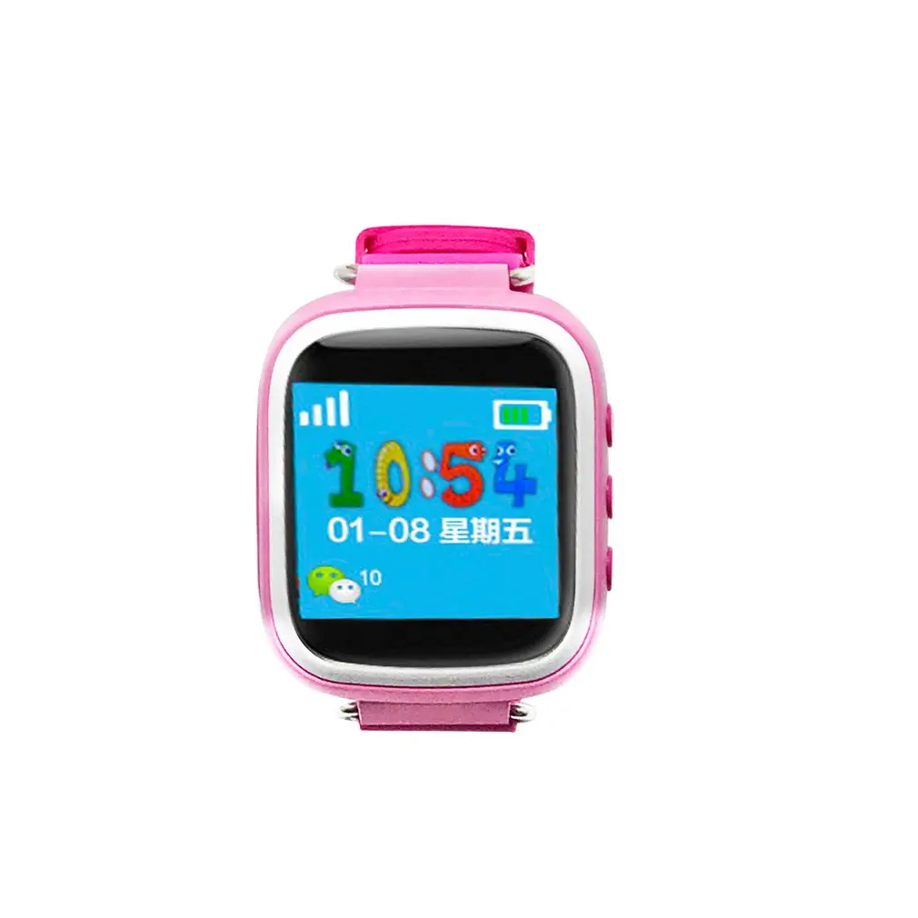 

Q80 Smart Child Watch GPS Tracker SOS Call Anti Lost Monitor Phone Call Wristwatch for Children Two-way Intercom 2019
