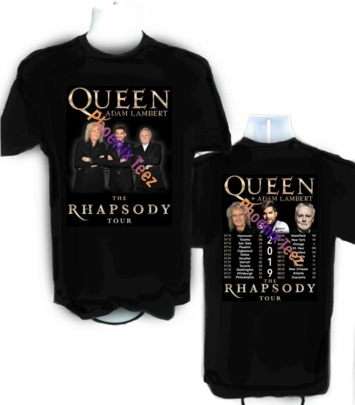 Queen クイーン　アダムランバート　AdamLambert 限定Tシャツ　L Queen クイーン アダムランバート AdamLambert 限定Tシャツ L