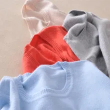 2017 Cashmere wool Sweater Women Sweaters and Pullovers female Fashion o neck sweater solid Color Long