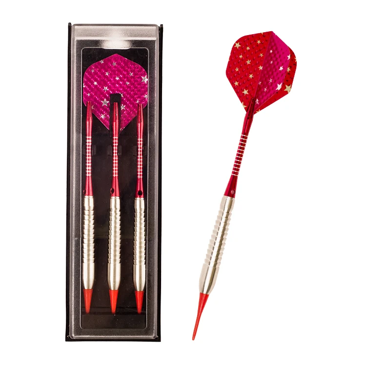 D201 Tip Soft Darts Needle Copper Dart Body red Dart Shaft red Dart