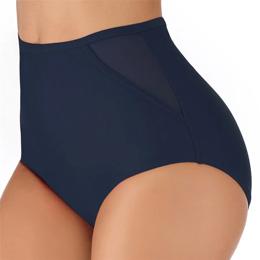 2019 women's sexy beach shorts high waist beach stretch shorts bikini ming shorts for lady quick dry swimming shorts female 40J8 (9)
