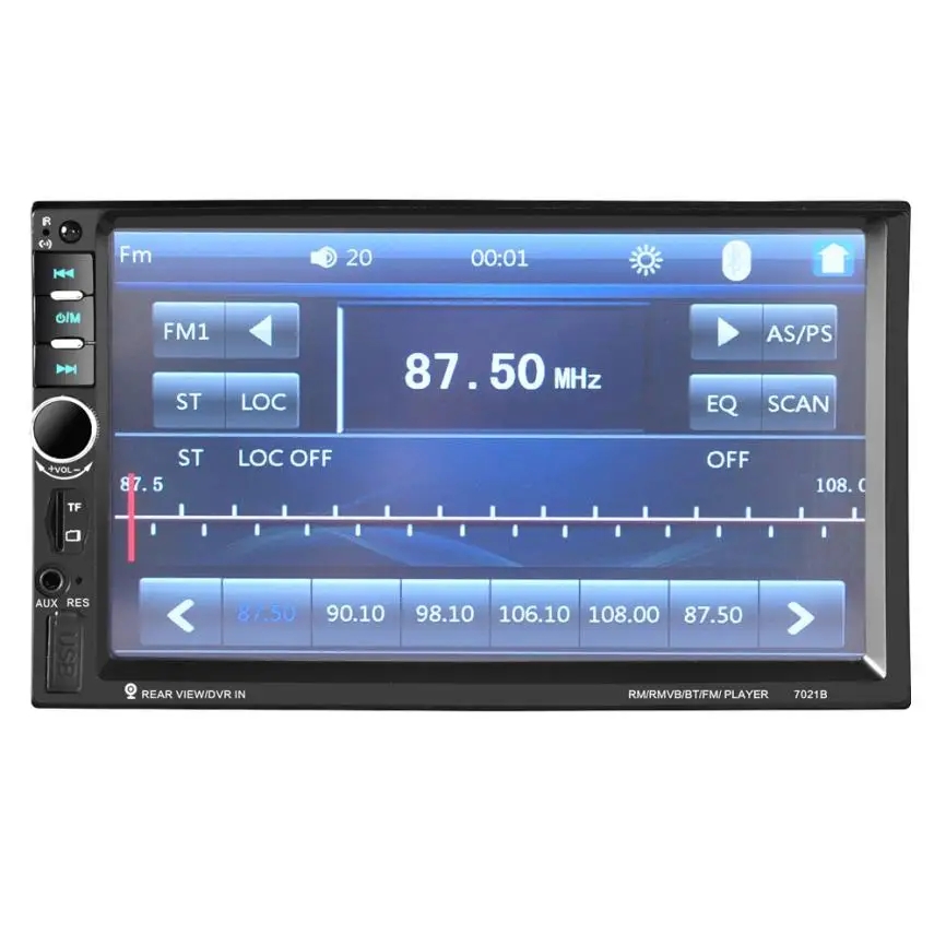 

Bluetooth Car Stereo Audio In-Dash Aux Input Receiver SD/USB MP5 Player 178*100mm Dec 6