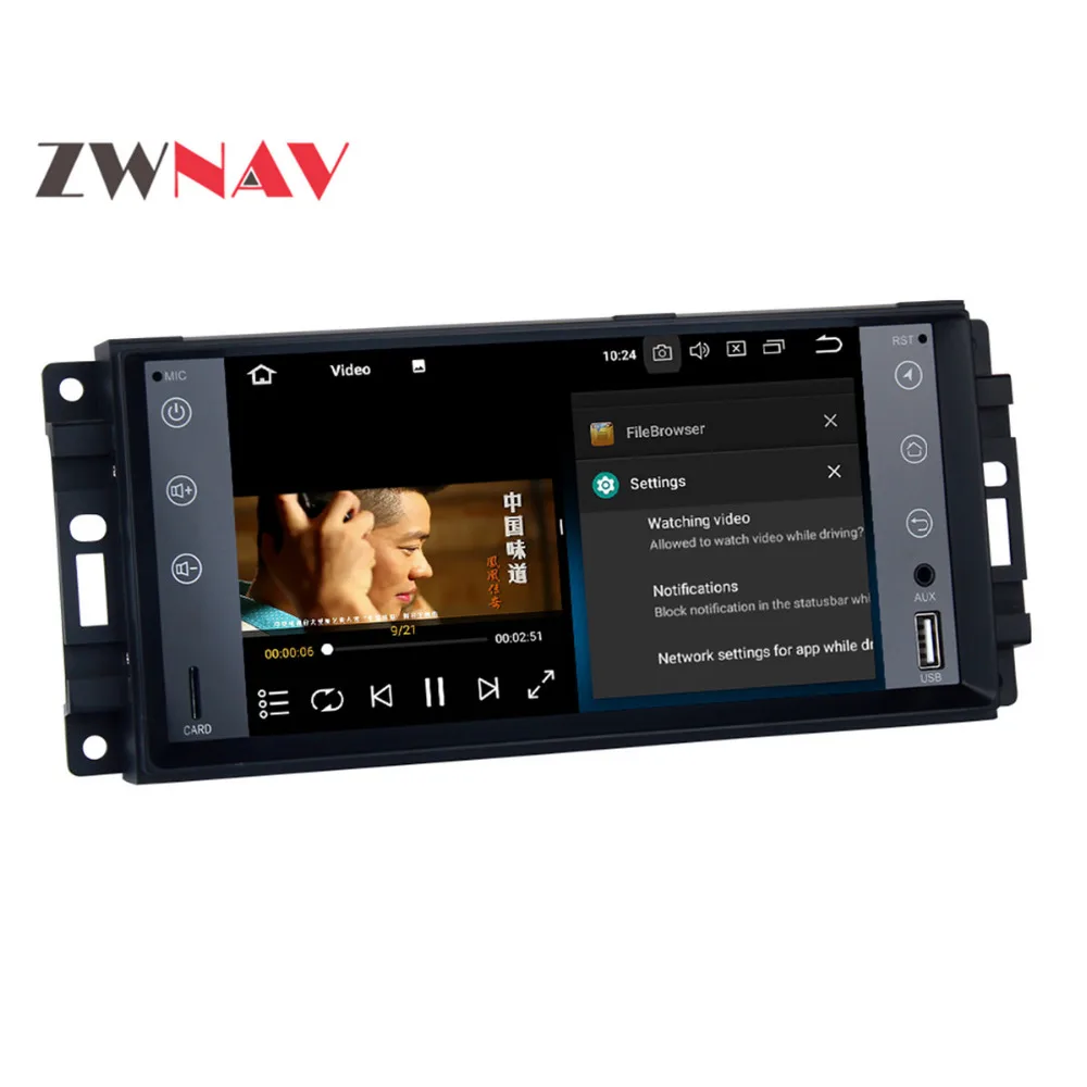 Автомобильный мультимедийный плеер GPS Android 8 0 Octa Core Для Jeep/wrangler/patriot/compass/journey