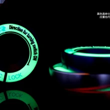 Автомобильный ключ зажигания кольцо зажигания переключатель зажигания Наклейка для VW Golf 6 7 салона автомобиля для VW polo