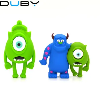 

Cute Cartoon Monster University USB Flash Drive Pen Drive 4GB 8GB 16GB 32GB 64GB USB 2.0 Pen Drive Memory Stick U Disk Gift